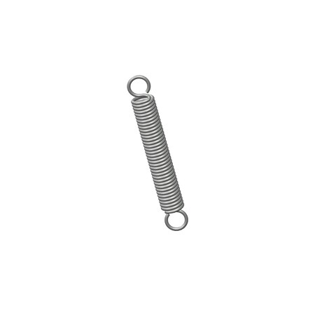 Approved Vendor Extension Spring, O= .500, L= 3.50, W= .072 R G809968683